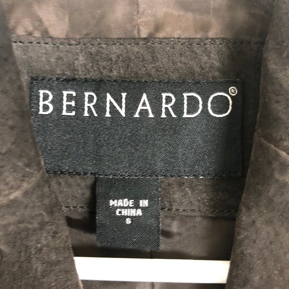 Bernardo Brown Genuine Leather Studded Jacket - Picture 6 of 7